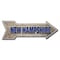 Signmission New Hampshire Arrow Decal Funny Home Decor 18in Wide D-A-999715 - alternate 1